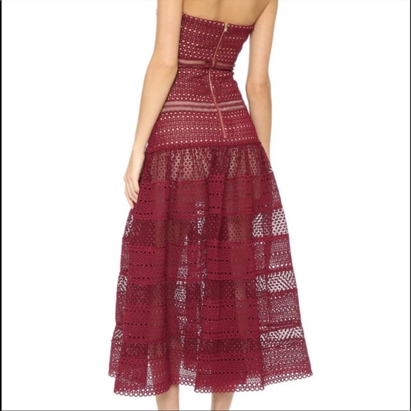 Self Portrait Strapless Dress - Picture 2 of 4